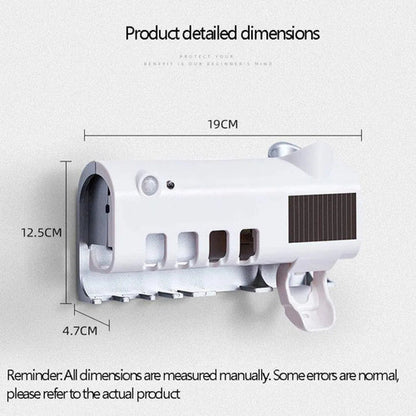 Dispensador & Porta Cepillos Esterilizador UV