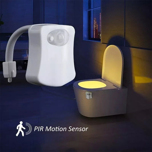 Luces Led Con Sensor de Movimiento Para Inodoro Automático Baño